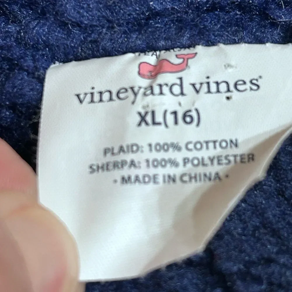 Vineyard Vines Reversible Sherpa Vest